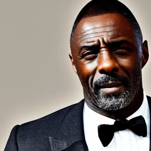 Prompt: idris elba as james bond