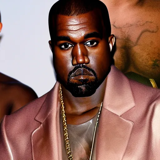 Image similar to kanye west as an aquaman 4k