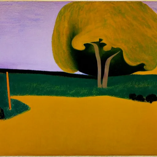 Image similar to A Landscape by Milton Avery