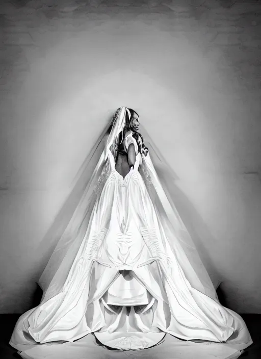 Prompt: photo of harley queen in a white wedding dress, symmetry, awesome exposition, very detailed, highly accurate, intricate, professional lighting diffracted lightrays, 8 k, sense of awe