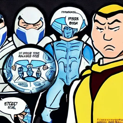 Image similar to subzero from mortal kombat in the style of tintin, comic