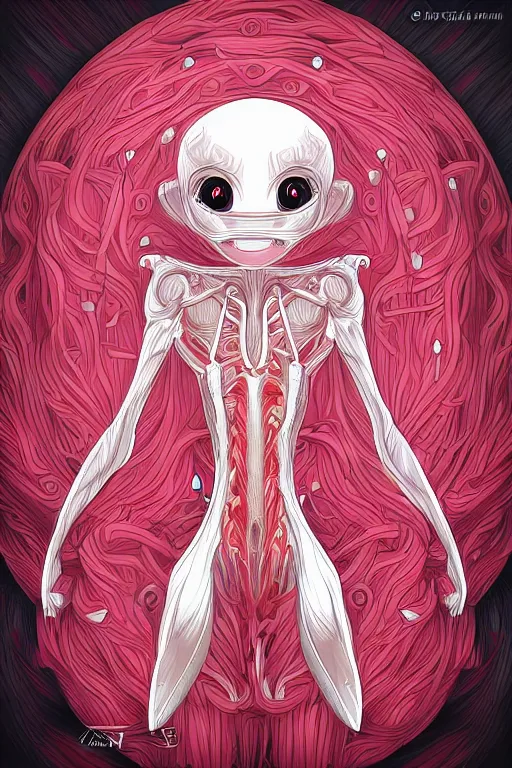 Image similar to radish humanoid, symmetrical, highly detailed, digital art, sharp focus, trending on art station, anime art style