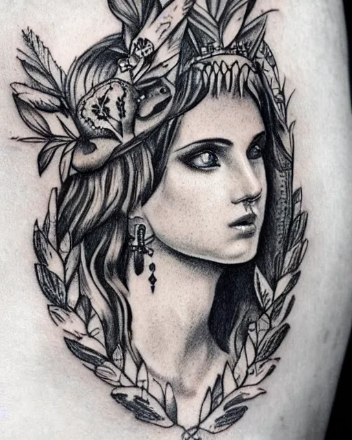 Aphrodite Tattoo: Unveiling the Goddess of Love in Body Art
