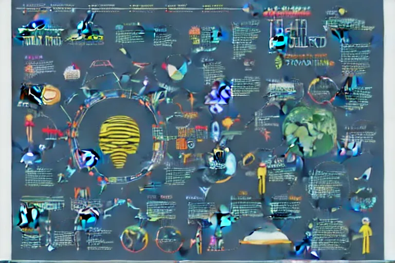 Image similar to detailed infographic poster on a digital piece of paper, depicting humanity's popularity with various extraterrestrial cultures, digital display, highly detailed, full color, vector