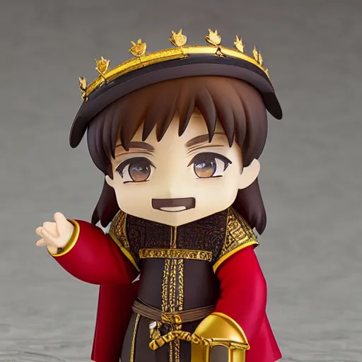 Prompt: nendoroid of king henry viii