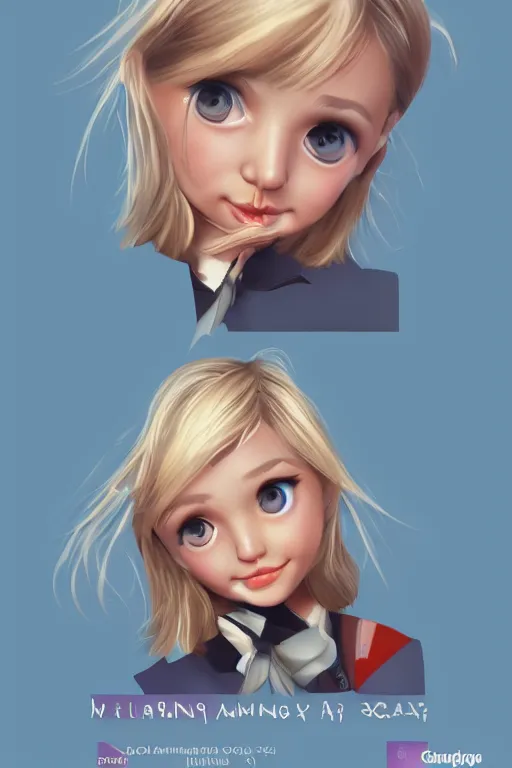 Image similar to super super super cute cameron diaz, shin min jeong, trending on artstation