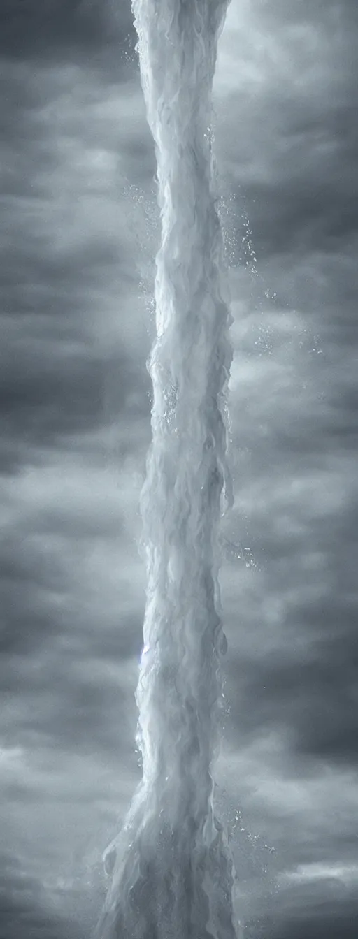 Prompt: water tornado, photorealistic, highly detailed, sharp focus