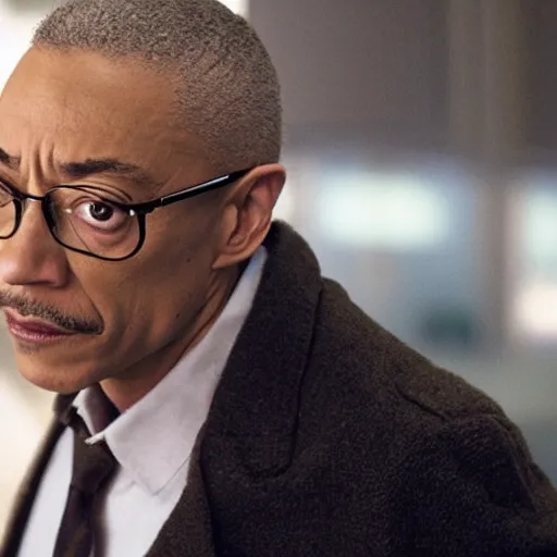 Prompt: giancarlo esposito as professor x