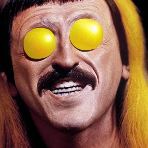 Image similar to sonny bono as the sun with a face photo