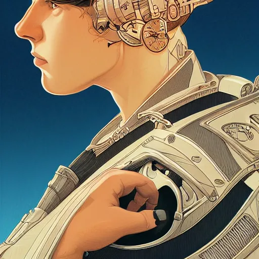 Image similar to head and shoulders portrait of Goal from Deponia illustration, medium shot, intricate, elegant, highly detailed, digital art, ffffound, art by JC Leyendecker and sachin teng