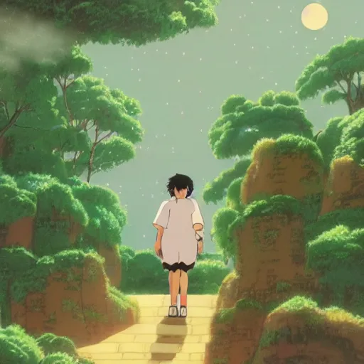 Image similar to dream made by studio ghibli