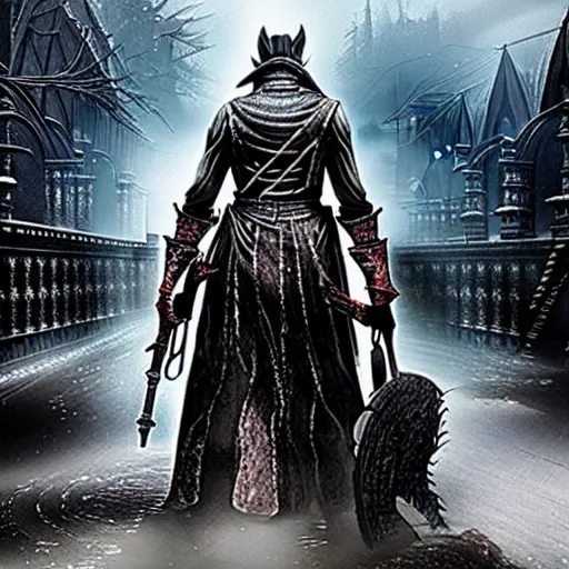 Image similar to bloodborne 2 concept art