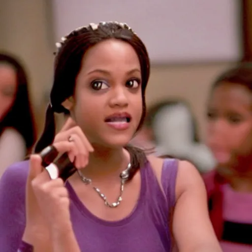 Image similar to a film still of nami in mean girls(2004)