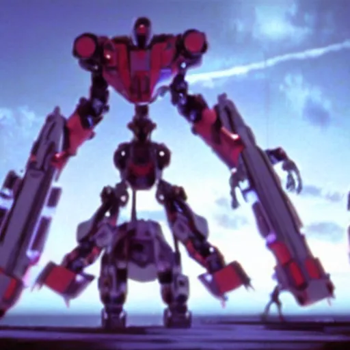 Prompt: movie still of robot evangelion, cinematic composition, cinematic light, criterion collection, by edgar wright