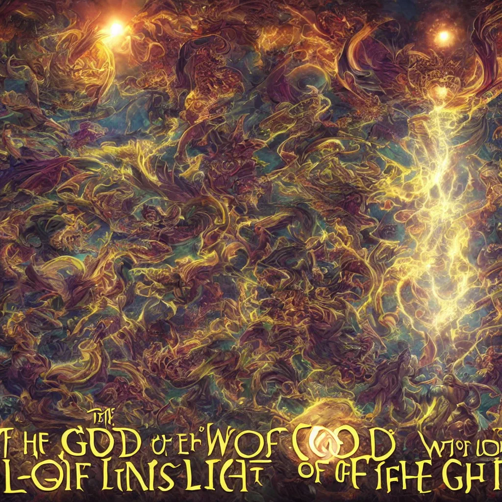 Image similar to the world of gods of infinite light