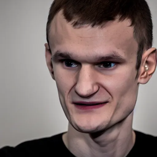 Image similar to vitalik buterin in headphones. 8 5 mm