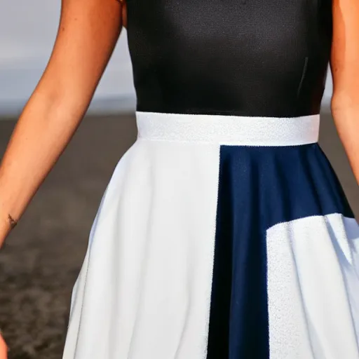 Image similar to photo of a black and blue dress that can look white and gold depending on the lighting