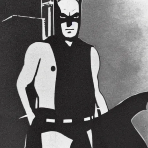 Prompt: ghandi dressed as batman