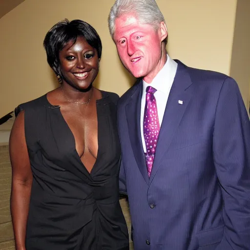 Image similar to dark skinned bill clinton