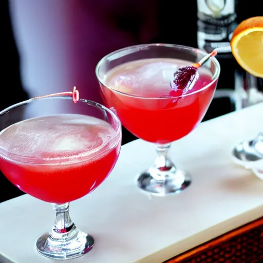 Prompt: cronenberg cocktails served fresh