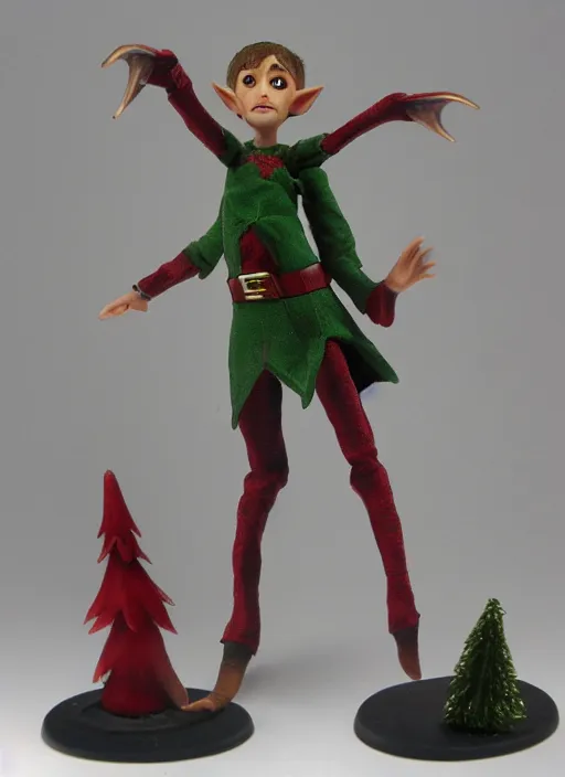 Prompt: Images on the store website, eBay, Full body, Miniature of a Elf