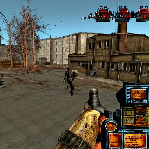 Prompt: fallout 2 in Saratov