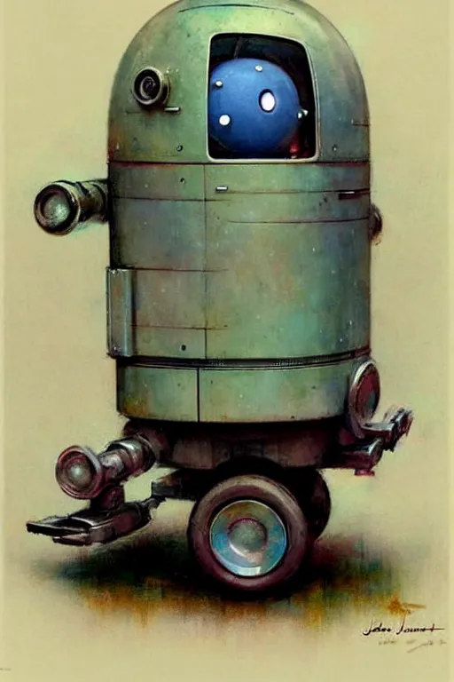 Image similar to ( ( ( ( ( 1 9 5 0 s retro future android robot wagon. muted colors., ) ) ) ) ) by jean - baptiste monge,!!!!!!!!!!!!!!!!!!!!!!!!!