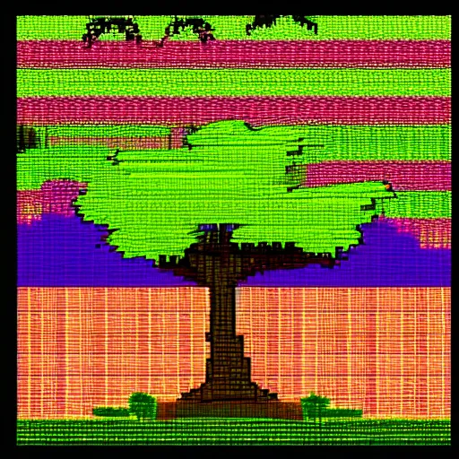 Pixilart - Spring Tree Speed Draw by SchericT