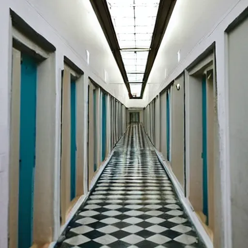 Prompt: corridors that go on forever