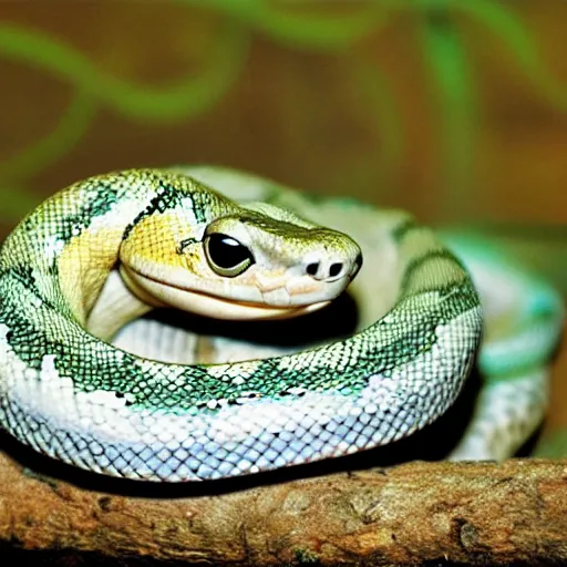 Image similar to cutest snake in the world