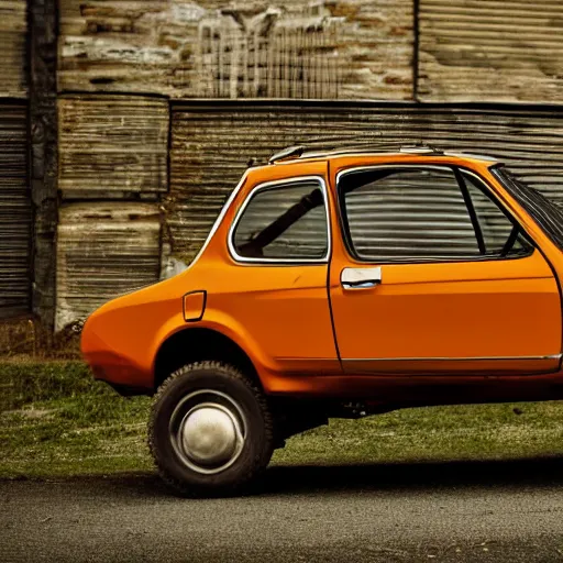 Image similar to dacia 1 3 0 0, photo, 3 0 mm, bokeh