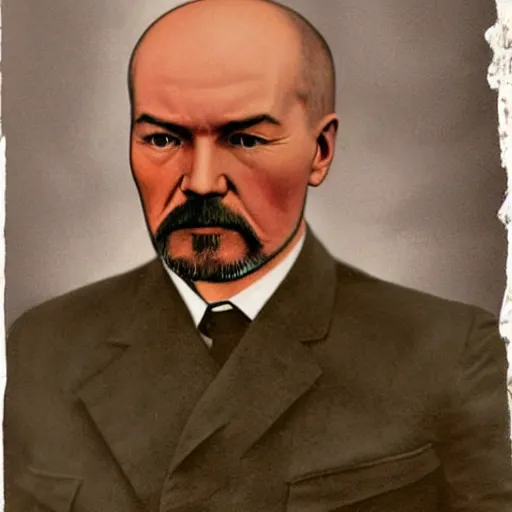 Image similar to realistic photo lenin backflips applauds