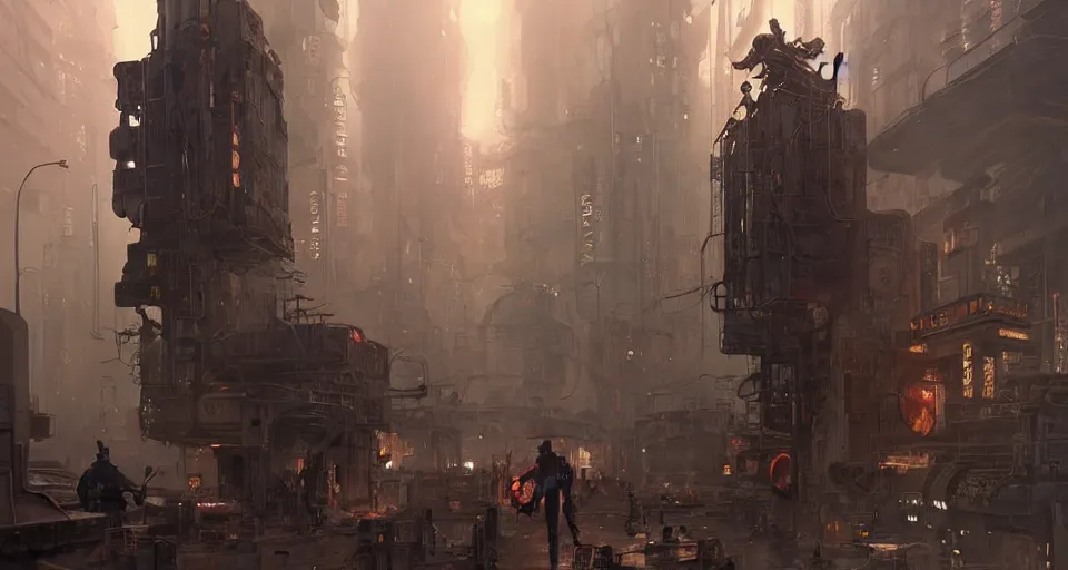 Image similar to a highly detailed epic cinematic concept art CG render digital painting artwork scene: a man kept alive by a smoking combustion engine. retrofuturistic 1920s cyberpunk steampunk. By Greg Rutkowski, Ilya Kuvshinov, WLOP, Stanley Artgerm Lau, Ruan Jia and Fenghua Zhong, trending on ArtStation, made in Maya, Blender and Photoshop, octane render, excellent composition, cinematic dystopian brutalist atmosphere, dynamic dramatic cinematic lighting, aesthetic, very inspirational, arthouse