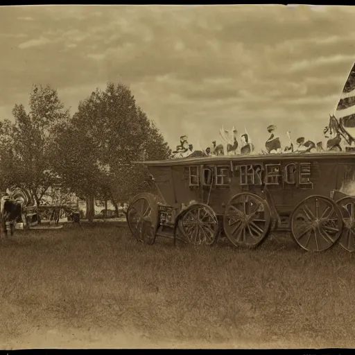 Image similar to the american was of canadian annexation 1 8 9 3 sepia tone photograph