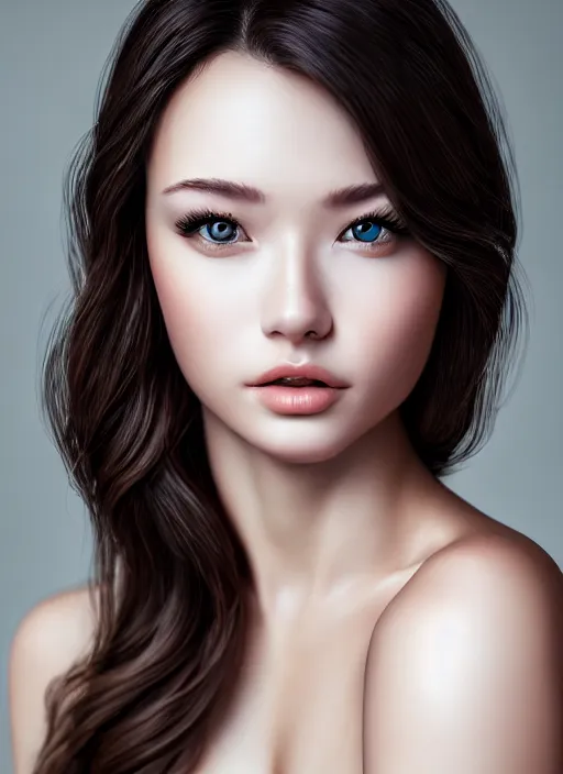 Prompt: a gorgeous female photo, professionally retouched, soft lighting, realistic, smooth face, full body shot, torso, dress, perfect eyes, wide angle, sharp focus on eyes, 8 k high definition, insanely detailed, intricate, elegant, artgerm and jason chan and mark litvokin