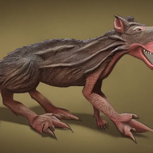 Image similar to stegoceras rat, bipedal