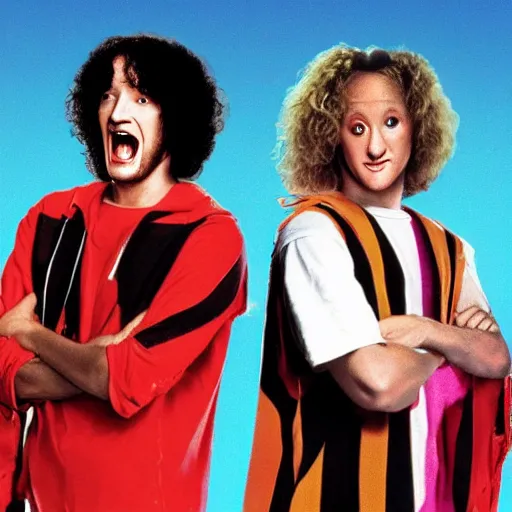 Image similar to Bill & Ted's Excellent Adventure