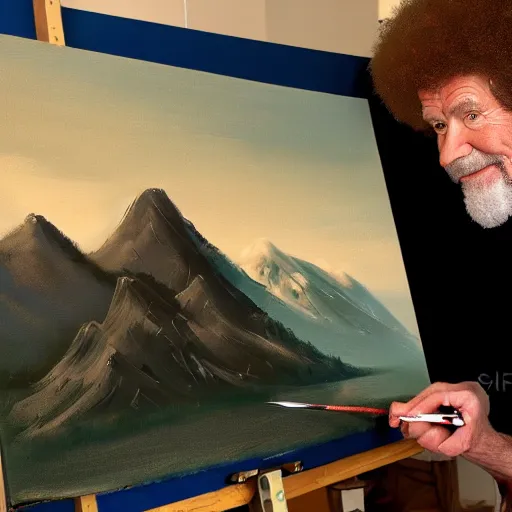 Getting Started With Bob Ross Style Painting – Klepopotamus
