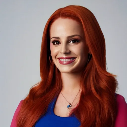 Image similar to a portrait photo of Cheryl Blossom