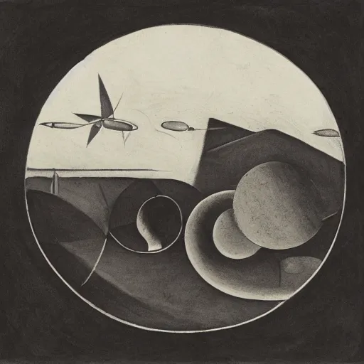 Prompt: boring chilled deadly Antarctica hexagon grouper tin pudding tuba , by Leonardo da Vinci and Arshile Gorky and Chesley Bonestell , charcoal drawing , matte painting , flat shading