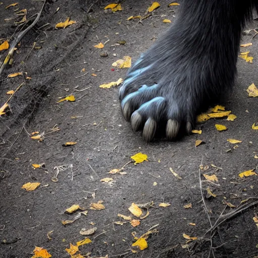 Prompt: a photograph of bigfoot 8k ultra high Resolution scary