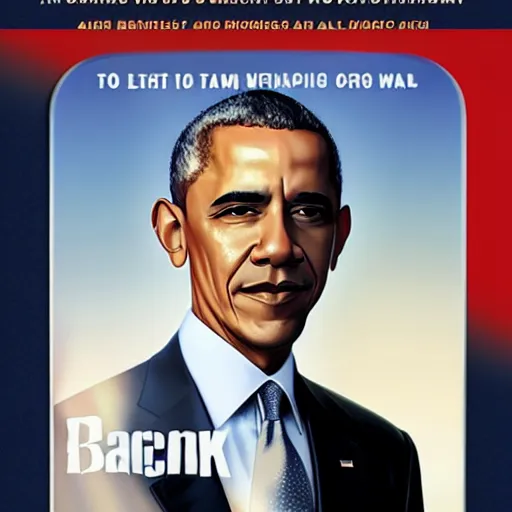 Image similar to barack obama on a movie cover