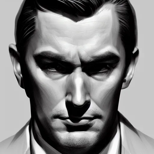 Image similar to man, portrait, in the style of alex ross, intricate, digital painting, highly detailed, artstation, sharp focus, illustration,