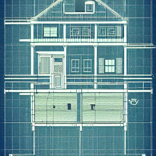 Prompt: house blueprint