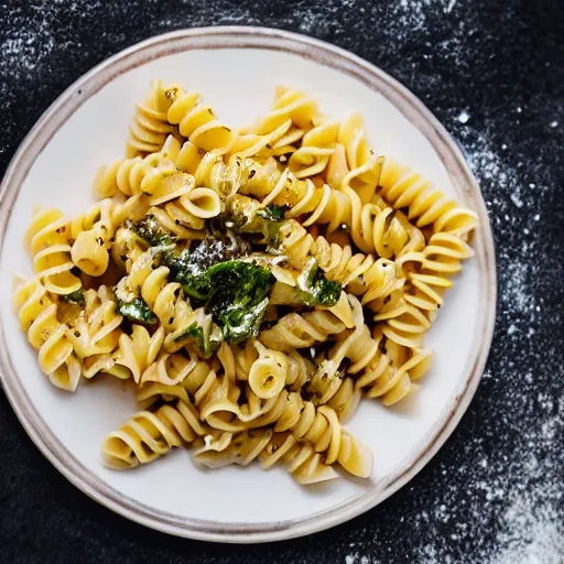 Prompt: pasta food photography