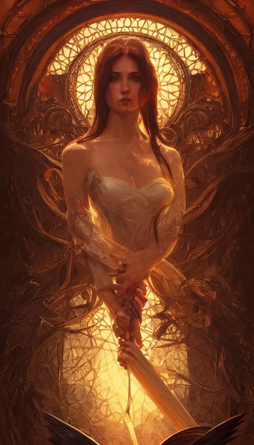 Image similar to addiction, fame of thrones, lord of daggers, neon, fibonacci, sweat drops, insane, intricate, highly detailed, digital painting, artstation, concept art, smooth, sharp focus, illustration, Unreal Engine 5, 8K, art by artgerm and greg rutkowski and alphonse mucha