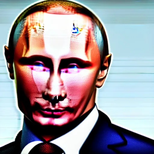 Image similar to Detailed portrait of Vladimir Putin close to reality 2022, in game style 8k wearing only pants with bare torso, his body is old and ugly with sagging old skin,