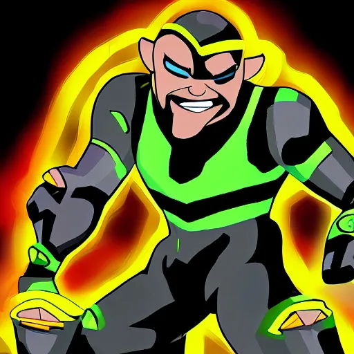 Prompt: ben 1 0 heatblast 3 d art in the style of philipp urlich