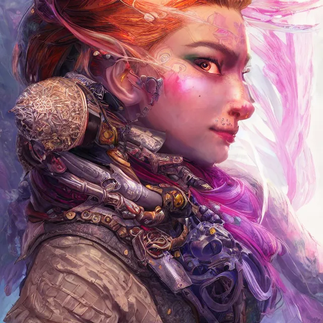 Prompt: the portrait of chaotic neutral semi - colorful smiling female rogue assassin as unimaginably beautiful, gorgeous, elegant, young woman, an ultrafine hyperdetailed illustration by kim jung gi, irakli nadar, intricate linework, bright colors, octopath traveler, final fantasy, unreal engine 5 highly rendered, global illumination, radiant light, detailed and intricate environment