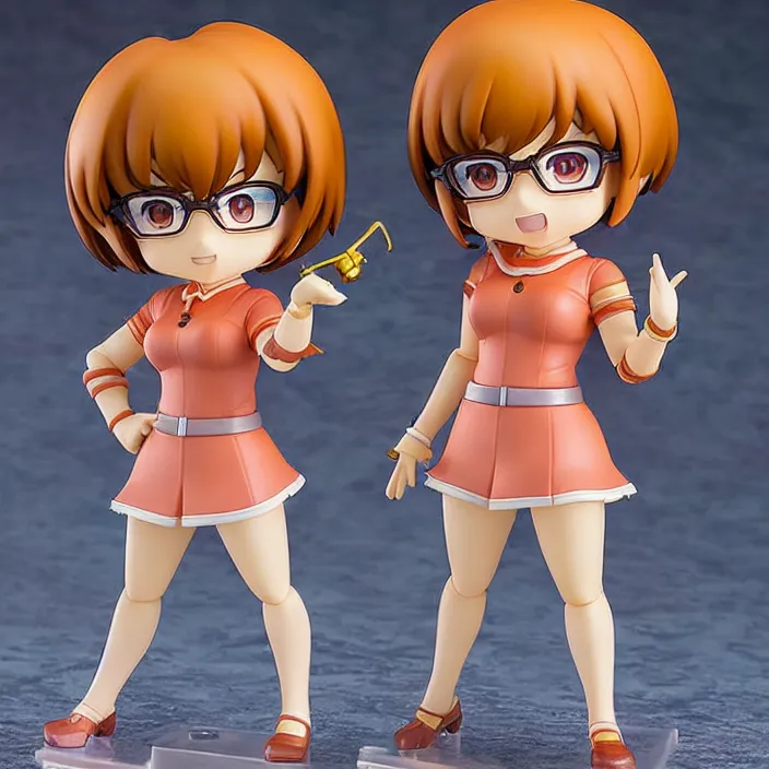 Image similar to Velma, An anime Nendoroid of Velma, figurine, detailed product photo
